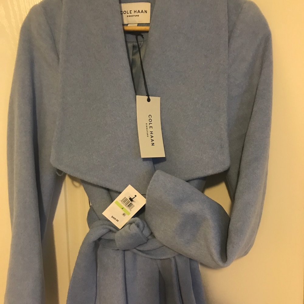 Cole Haan Signature Blue Jacket Size 4